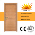 Teak Oak Painted Carved Wooden Doors with Veneer (SC-W110)